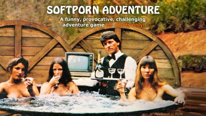 The famous hot tub ad made to promote Softporn Adventure (1981)