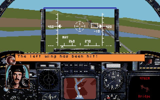 A-10 Tank Killer (1989) was designed by D. Slye and J. Luttrell