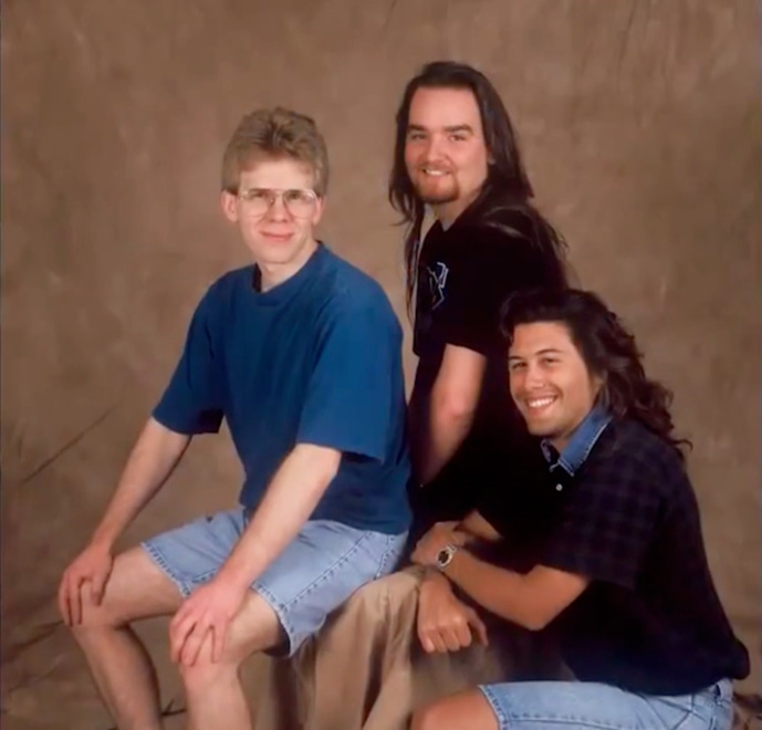 John Carmack, Adrian Carmack, John Romero