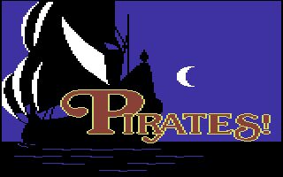The cover of Sid Meiers Pirates! on the Commodore 64