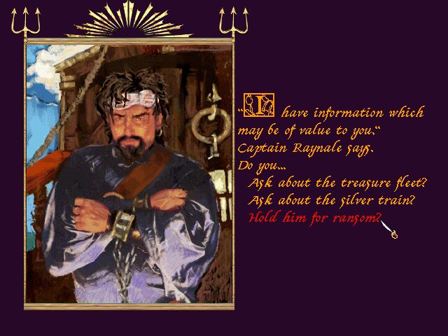 You just captured an enemy captain (Pirates! Gold)