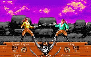 Duels on the AmigaCD32 version of Pirates! Gold look much better