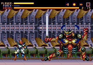 Alien Soldier (1995) for Genesis was based on boss fights