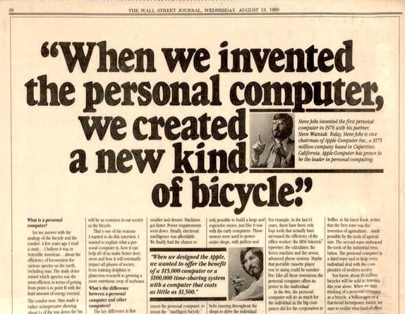 The Wall Street Journal, Agosto 1980