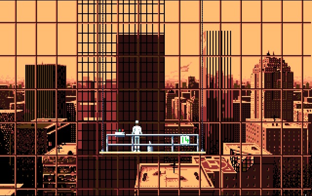 The starting scene of Future Wars