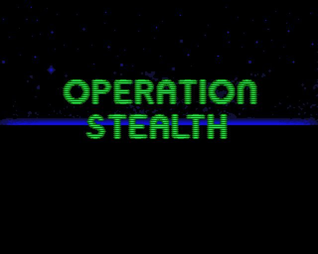 Operation Stealth - Amiga
