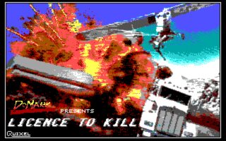 007: Licence to Kill DOS screenshot