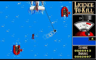 007: Licence to Kill Amiga screenshot