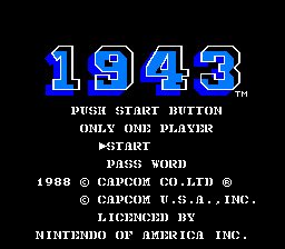 1943: The Battle of Midway NES screenshot