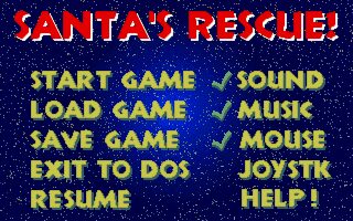 3D Xmas Adventure: Santas Rescue - DOS