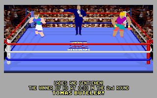 4D Sports Boxing DOS screenshot