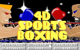 4D Sports Boxing - Amiga