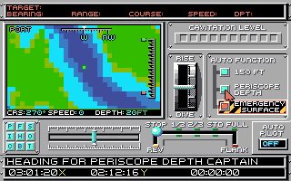 688 Attack Sub - Amiga