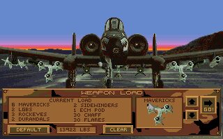 A-10 Tank Killer Amiga screenshot