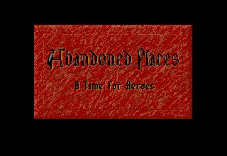 Abandoned Places - Amiga