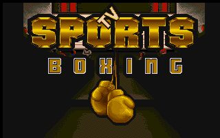 TV Sports: Boxing - Amiga