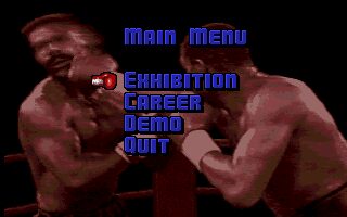 TV Sports: Boxing Amiga screenshot