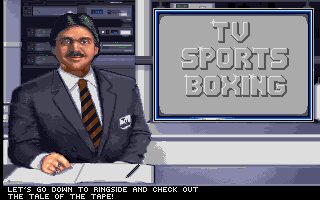 TV Sports: Boxing Amiga screenshot
