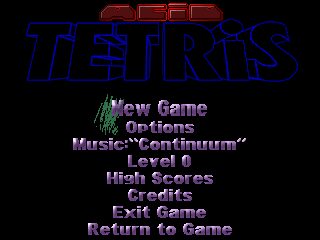 Acid Tetris - DOS