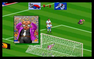 Action Soccer DOS screenshot