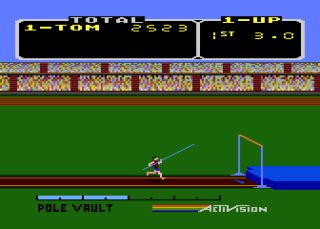 The Activision Decathlon Atari 5200 screenshot