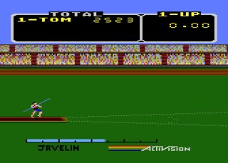 The Activision Decathlon Atari 5200 screenshot