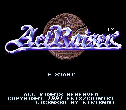 ActRaiser - SNES