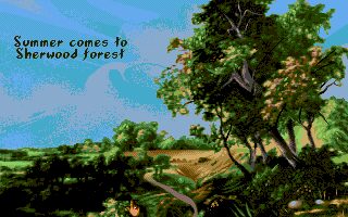The Adventures of Robin Hood Amiga screenshot