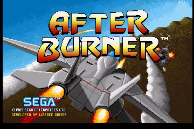 After Burner II - Amiga version