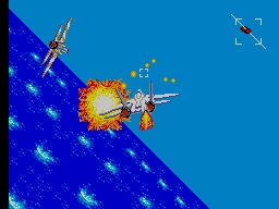After Burner SEGA Master System screenshot