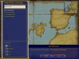 Age of Mythology Windows screenshot