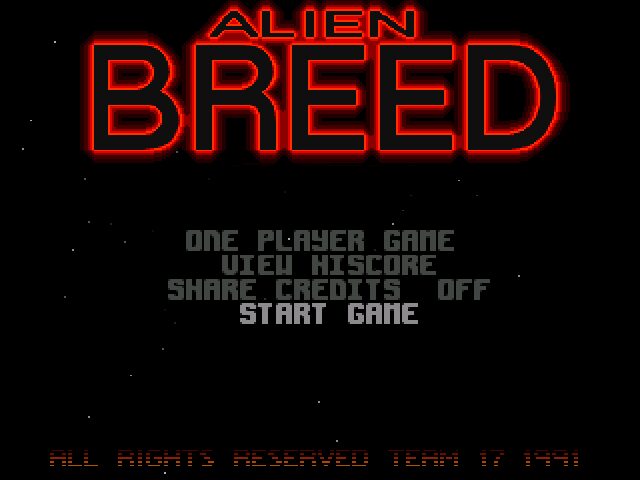 Alien Breed - Amiga
