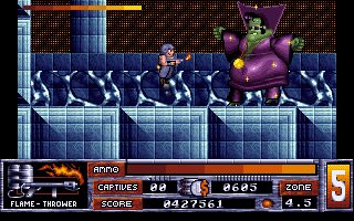 Alien Carnage DOS screenshot