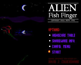 Alien Fish Finger - Amiga