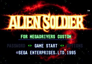 Alien Soldier - Genesis