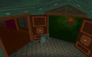 Alone in the Dark DOS screenshot