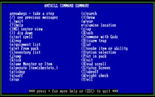 AntKill DOS screenshot