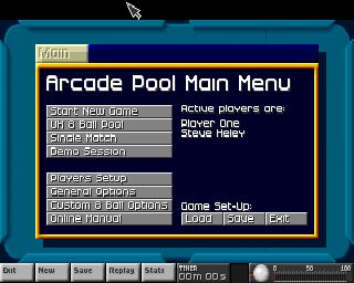 Arcade Pool - Amiga