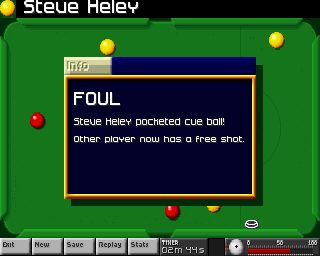 Arcade Pool Amiga screenshot