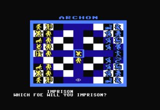 Archon: The Light and the Dark Commodore 64 screenshot