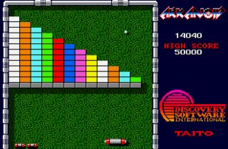 Arkanoid Amiga screenshot