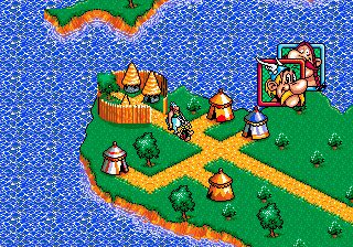 Asterix and the Power of the Gods Genesis screenshot