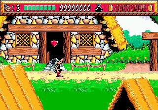Asterix and the Power of the Gods Genesis screenshot