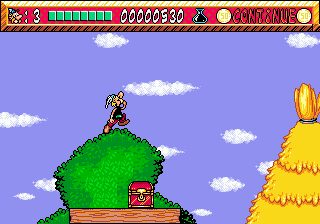 Asterix and the Power of the Gods Genesis screenshot