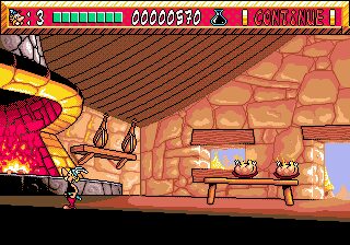 Asterix and the Power of the Gods Genesis screenshot