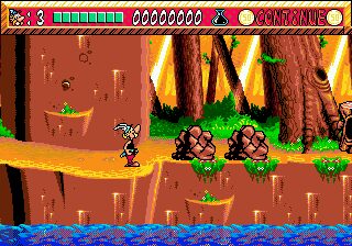 Asterix and the Power of the Gods Genesis screenshot