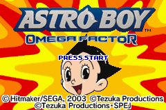 Astro Boy: Omega Factor Game Boy Advance screenshot
