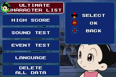 Astro Boy: Omega Factor Game Boy Advance screenshot