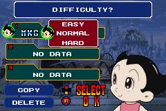 Astro Boy: Omega Factor Game Boy Advance screenshot