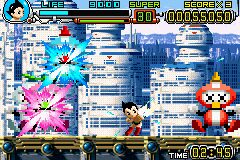 Astro Boy: Omega Factor Game Boy Advance screenshot